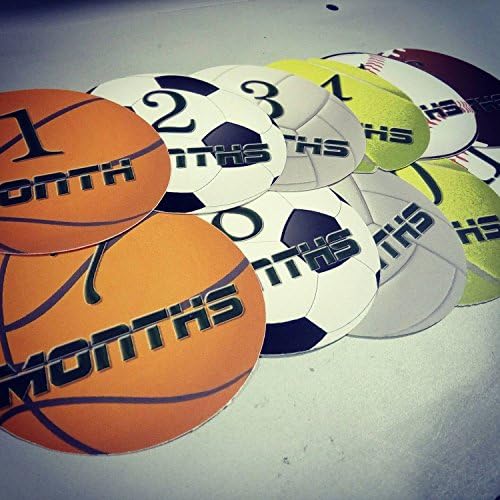 Етикети месеца на спортни облекла. Баскетбол, Футбол, Мини Футбол, Волейбол, Тенис, Бейзбол, Топката