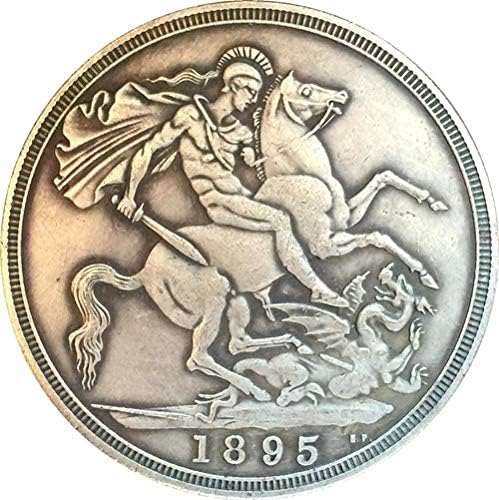 Великобритания 1895 1 Краун - Виктория 3 - аз съм Копие на Портрета на Монети Копия на Бижута за Събиране на Подаръци