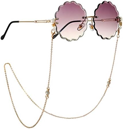 DOITOOL Каишка за очила, 2 бр., Златни Модни Вериги за очила, дамски Слънчеви Очила, Веригата за жени на Веригата