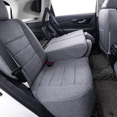 седалките coverdream по поръчка, съвместими с някои модели на Toyota Corolla Cross L, LE, XLE 2021 2022 2023 (сив,