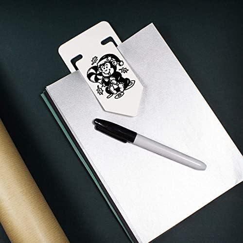 Гигантска Пластмасов скрепка за хартия Azeeda 141 мм Коледна обезьянка-близалка (CC00068060)