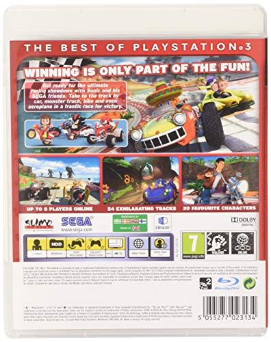 Основите на Sonic и Sega All Star Racing (PS3)