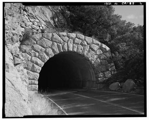 Исторически находки Снимка: Пътен тунел № 2 Big Oak-Плоски, село Йосемити, окръг Мариспоса, Калифорния, 3