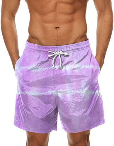 SAXIGOL Хавайски Мъжки къси Панталони Летни Дневни Плажни Топене 2023 Ежедневни Шорти За сърф с Принтом, Свободни