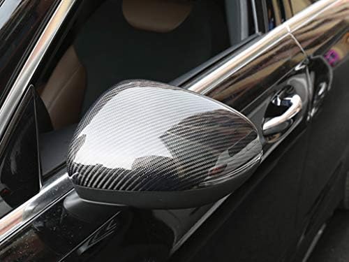 Eppar Нови Капаци за огледала от въглеродни влакна, Съвместими с Mercedes Benz A-Class W177 2019-2023 A180 A200 A250 (за замяна)
