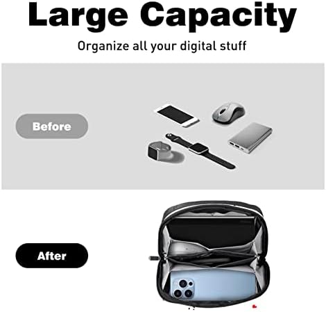 Електронен органайзер за пътуване, преносима техническа чанта, Калъф за електронни аксесоари, водоустойчив кабел