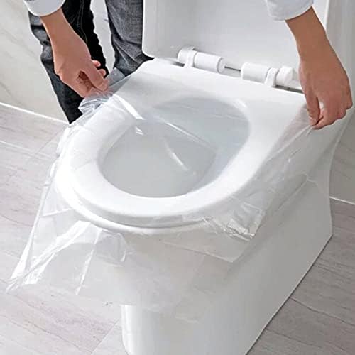 NC 50 бр/пакет, Пътна Еднократна употреба Възглавница За седалката на тоалетната чиния, Водоустойчива и удобна, Идеална за Пътуване/ Баня/ Бременни майки/Приучения въ