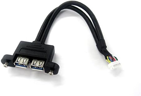 Кабели Micro SATA Intel NUC Skull Canyon Вътрешен Кабел USB 3.0 за свързване на две панелям USB 3.0