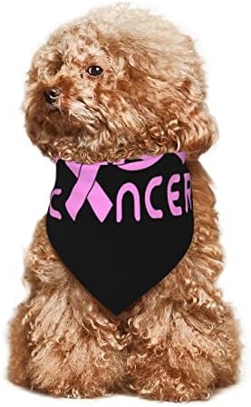 Майната Рак на Гърдата Розовата Лента Куче Кученце Котка Балаклава Триъгълни Престилки Шал, Кърпа Шийната Яка Кърпичка